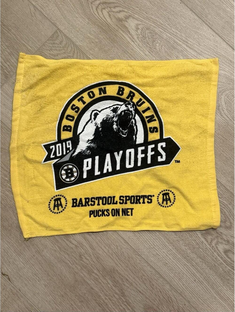 2019‎ Barstool Boston Bruins Playoff Towel